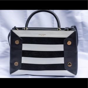 Henri Bendel Black and White Purse
